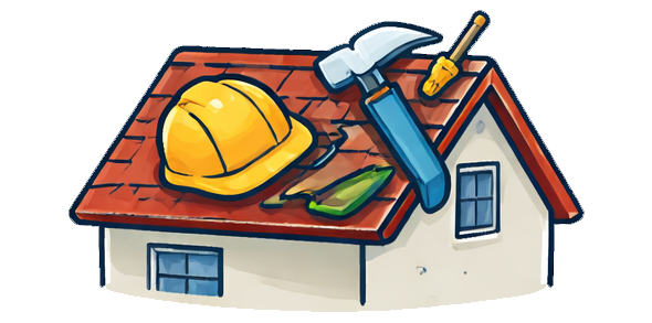 Drawing of roofing equipment